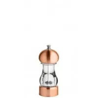Copper Top Acrylic Salt/pepper Grinder 6'' (15cm) X 6