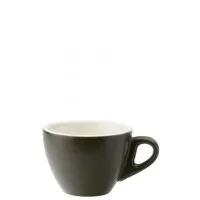 Barista Flat White Matt Olive Cup 5.5oz (16cl) X 12