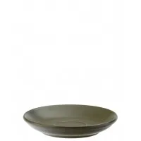 Barista Espresso Matt Olive Saucer 4.75'' (12cm) X 12