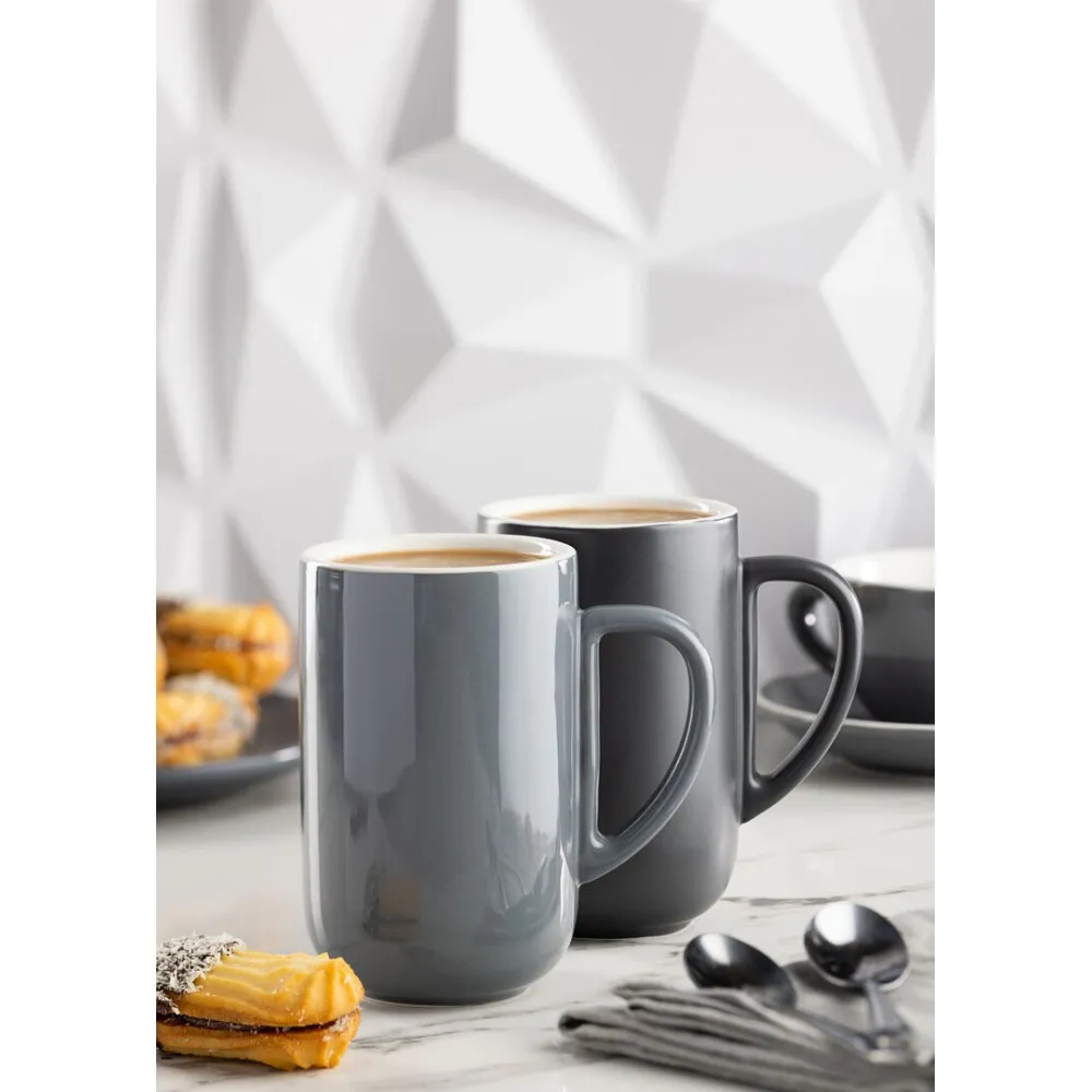 Barista Flat White Matt Grey Cup 5.5oz (16cl) X 12