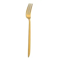 Orca Matt Gold Dessert Fork X 12