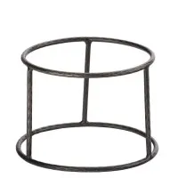 Vintage Black Seafood Tower Small Stand 18 X 12.5cm