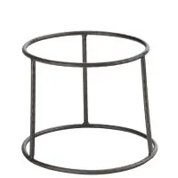 Vintage Black Seafood Tower Large Stand 19.5 X 15.5cm