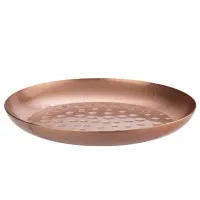 Vintage Copper Seafood Tower Serving Bowl 35cm