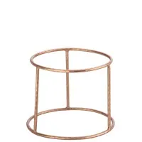 Vintage Copper Seafood Tower Large Stand 19.5 X 15.5cm