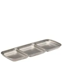 Artemis Triple Dip Tray 22.5 X 9cm X 12