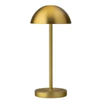 Tonga Led Cordless Lamp 26cm - Brushed Gold