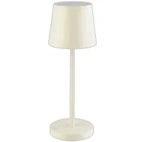 Merle Mini Table Lamp Whisper White