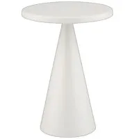 Cone Table Lamp Whisper White