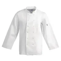 Vegas White Chef Jacket L/s - M