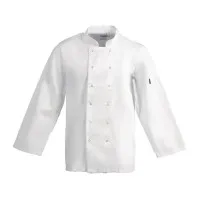 Vegas White Chef Jacket L/s - S