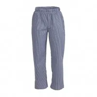 Vegas Sml Blue & White Check Trousers Pcotton - Size Xxl