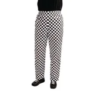 Easyfit Black/white Check Trousers - Xl