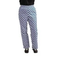 Easyfit Blue/white Check Trousers - M