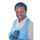 Man Wearing Beard Snood Light Blue & A Net On His Head