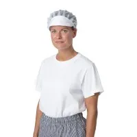 Net Peaked Hat White - One Size