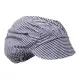 Peaked Hat - Blue Check