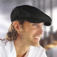 Black Driver Cap With Inner Sweat Band  - Size L