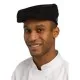 Chef wearing Black Driver Cap With Inner Sweat Band Size L