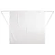 Waitress Wearing White Long Regular Waist Apron