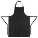 Chef Wearing Plain Black Apron