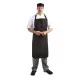 Chef Wearing Plain Black Apron
