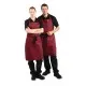Whites Bib Apron Pcotton Burgundy