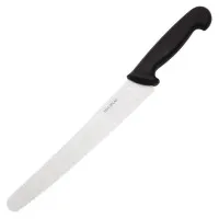 Hygiplas Serrated Pastry Knife Blk - 10''