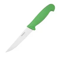Hygiplas Green Veg Knife Serrated Green 4''