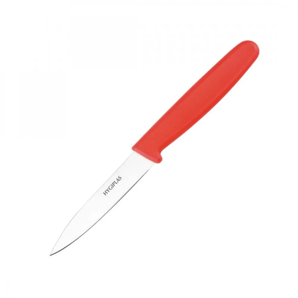 Hygiplas Paring Knife Red 3''