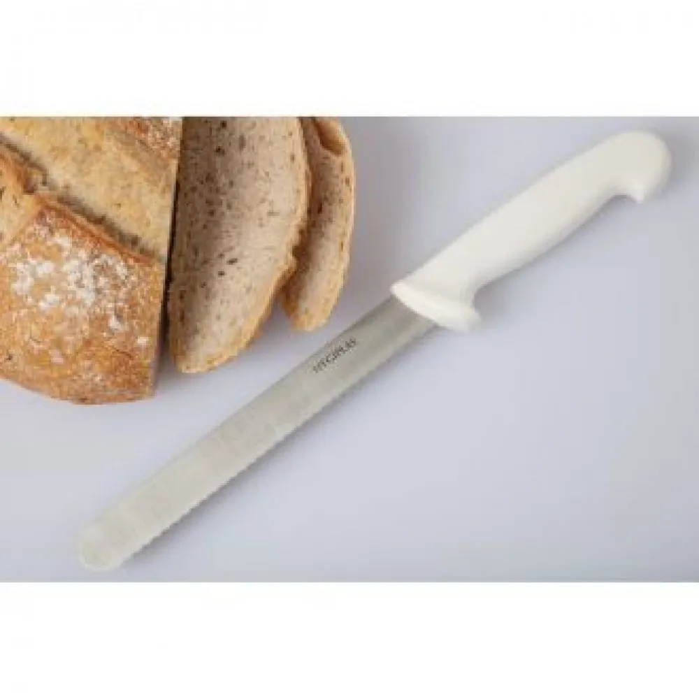 Hygiplas Bread Knife White - 8''