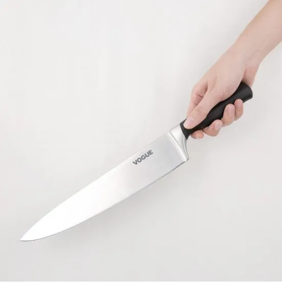Vogue Soft Grip Chef's Knife - 10''
