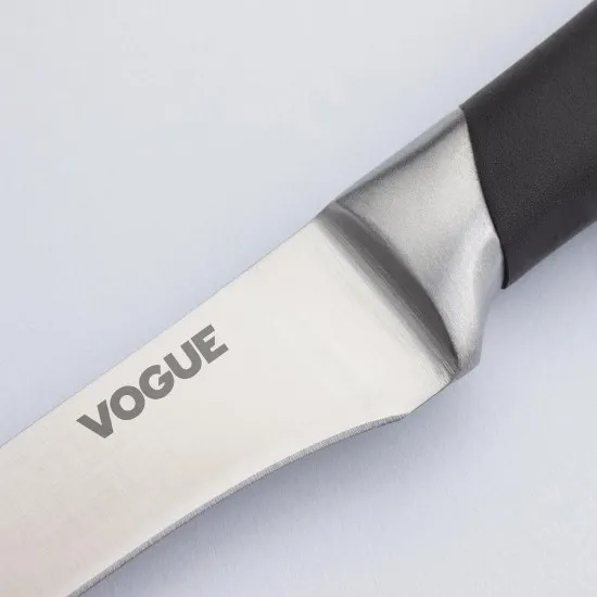 Vogue Soft Grip Boning Knife - 5''