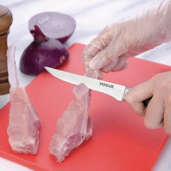 Vogue Soft Grip Boning Knife - 5''
