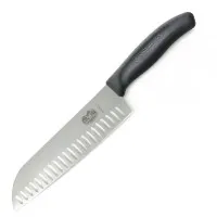 Victorinox 6.75'' Fibrox Santoku Knife Fluted