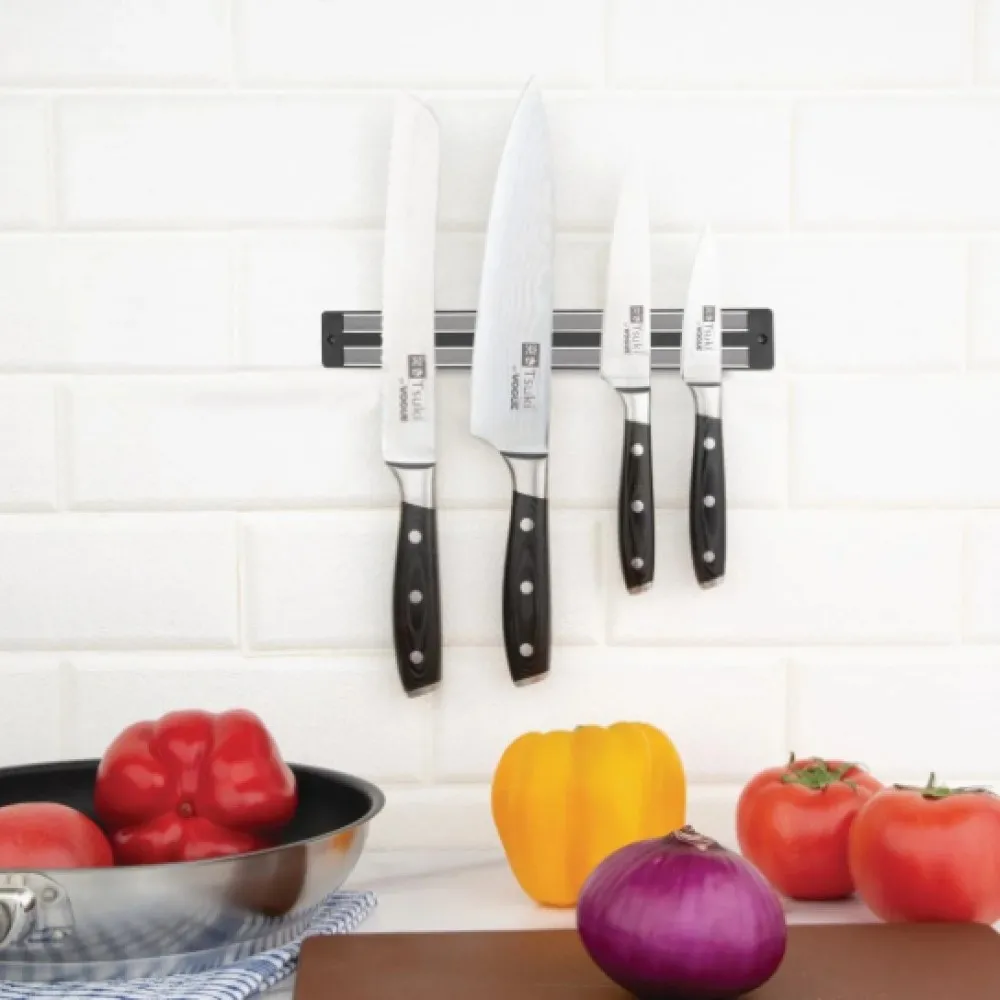 Vogue Magnetic Knife Rack Sml - 33cm 13''