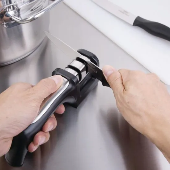Vogue Manual 2 Stage Knife Sharpener (diamond & Ceramic)