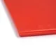 Hygiplas Anti-bacterial High Density Chopping Board Red - 18x12x1/2''