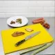 Hygiplas Anti-bacterial High Density Chopping Board Yellow - 18x12x1/2''