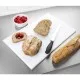 Hygiplas Anti-bacterial High Density Chopping Board White - 18x12x1/2''