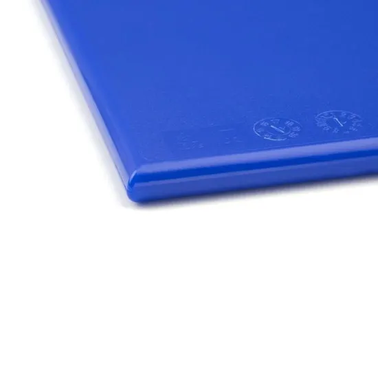Hygiplas Anti-bacterial High Density Chopping Board Blue - 18x12x1/2''
