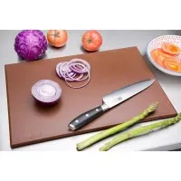 Hygiplas High Density Chopping Board Brown - 450x300x12mm 17 3/4x12x1/2''