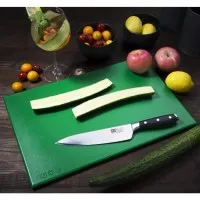 Hygiplas High Density Chopping Board Green - 450x300x12mm 17.75x12x0.5''