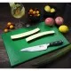 Hygiplas High Density Chopping Board Green - 450x300x12mm 17.75x12x0.5''
