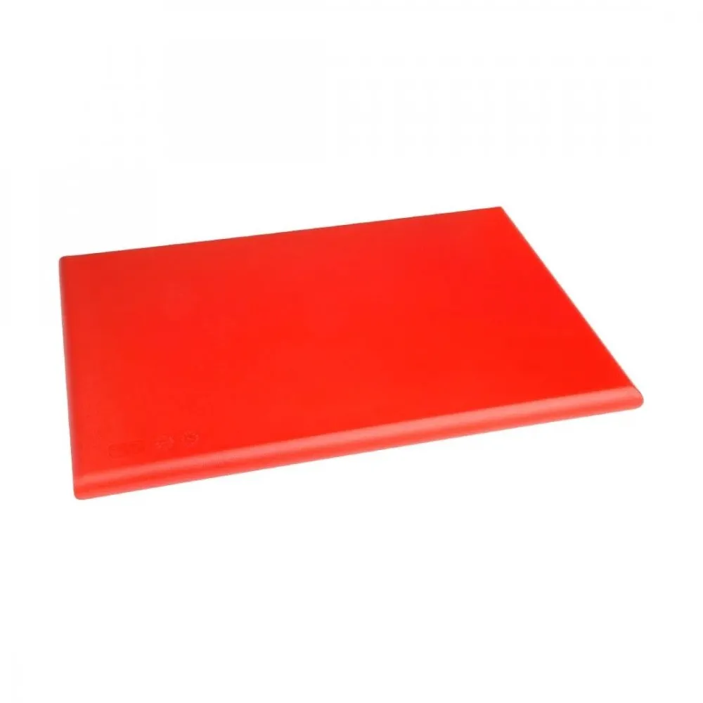 Hygiplas High Density Chopping Board Red - 18x12x1''
