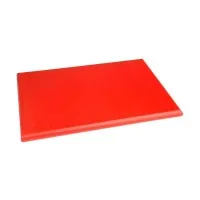 Hygiplas High Density Chopping Board Red - 18x12x1''