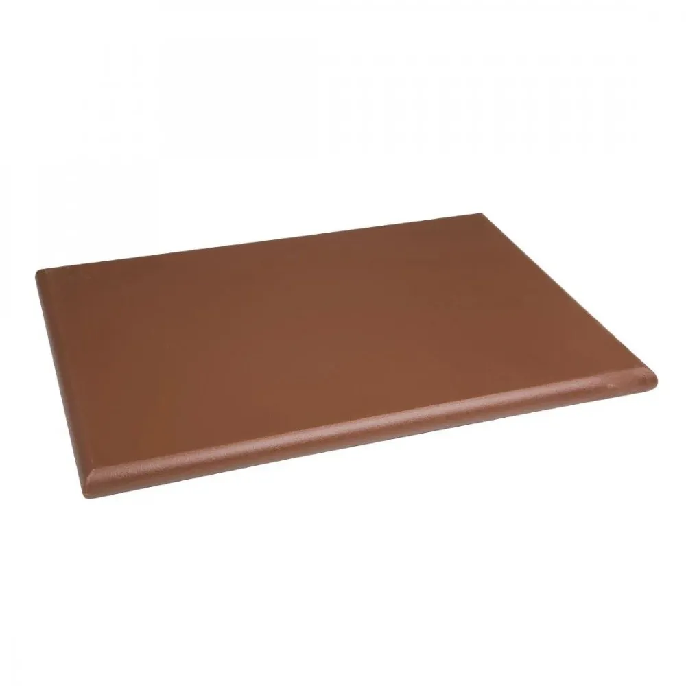 Hygiplas High Density Chopping Board Brown - 18x12x1''