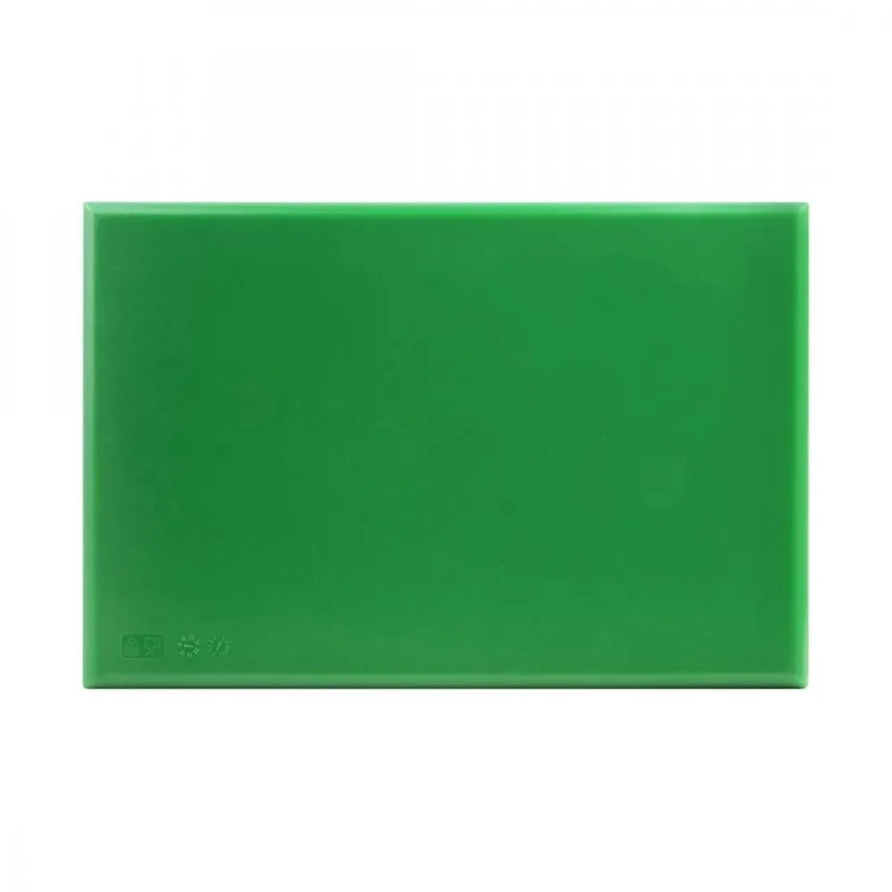Hygiplas High Density Chopping Board Green - 18x12x1''