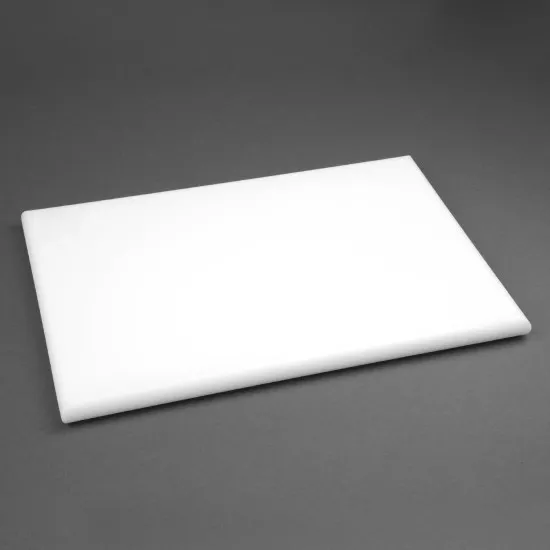 Hygiplas High Density Chopping Board White - 18x12x1''