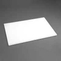 Hygiplas Low Density Chopping Board White - 450x300x12mm 17 3/4x12x1/2''